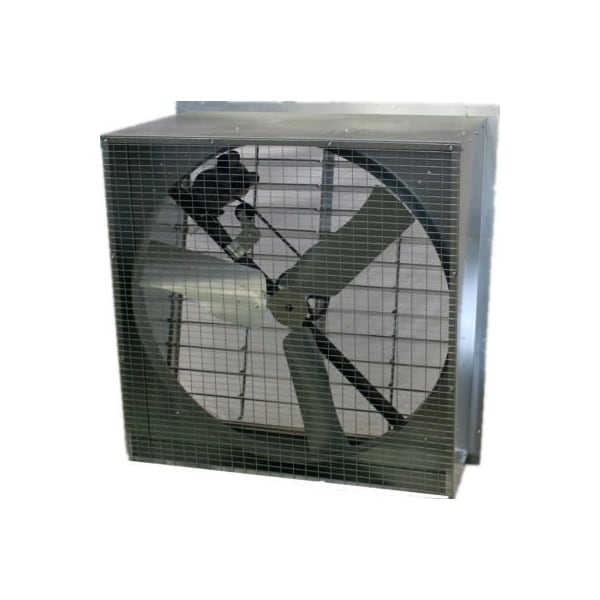 Hessaire Hessaire 48" Slantwall Exhaust Fan - Belt Drive - 1 HP - 21100 CFM - 115/230V 48SW750 - main